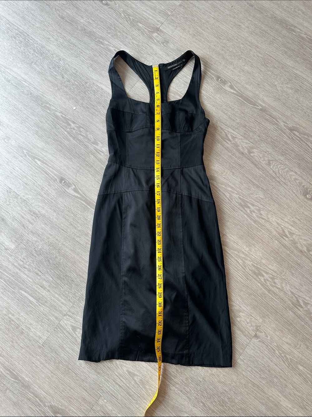 Mackage Black Sleeveless Sheath Racerback Dress. Preowned. Size 0 - Picture 3 of 12